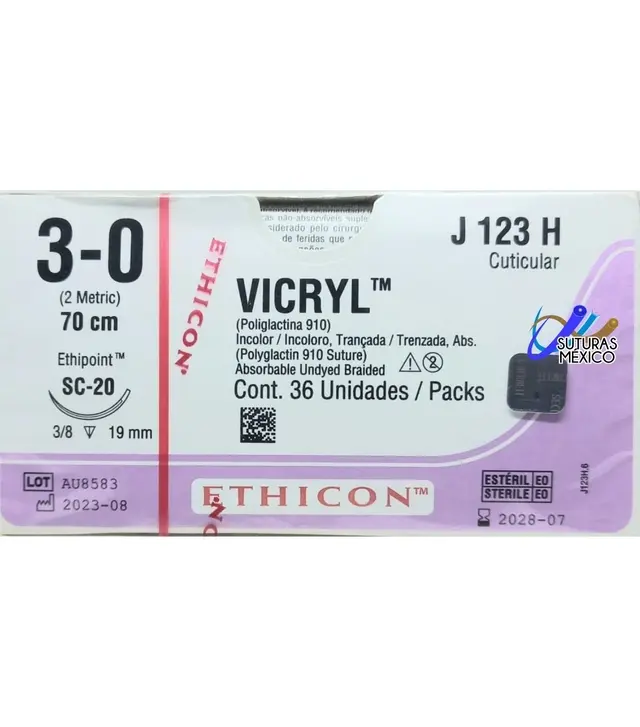 VICRYL 3-0 19MM