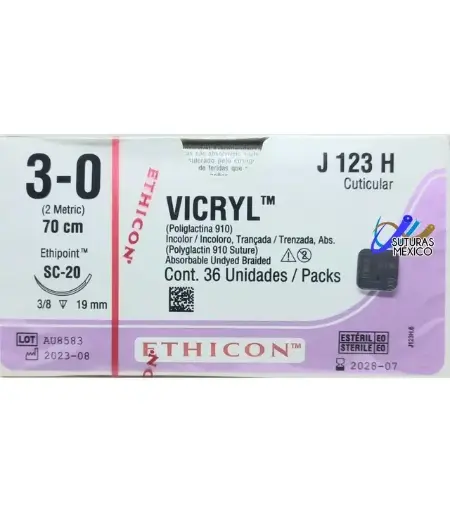 VICRYL 3-0 19MM